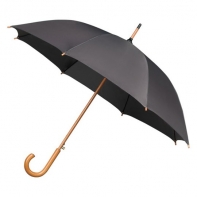 Automatyczna damska parasolka w kolorze szarym