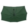Szeroka parasolka w kolorze zielonym