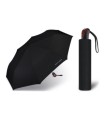 Automatyczny składany parasol męski z włóknem szklanym PIERRE CARDIN, czarny