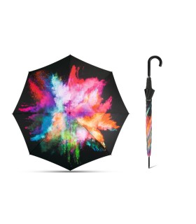 Długa, automatyczna parasolka Happy Rain, HOLY EXPLOSION