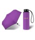Kieszonkowa, ultra mini parasolka Happy Rain 16 cm, fioletowa