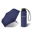 Parasolka do kieszeni lub torebki 16,5 cm składana na 5 Happy Rain, granatowa