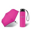 Parasolka do kieszeni lub torebki 16,5 cm składana na 5 Happy Rain, różowa