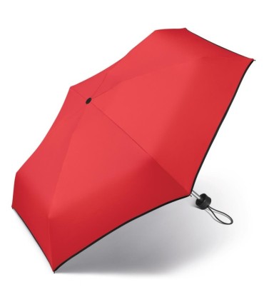 Kieszonkowa, ultra mini parasolka Happy Rain 16 cm, czerwona