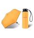 Kieszonkowa, ultra mini parasolka Happy Rain 16 cm, żółta