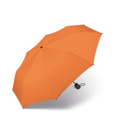 Automatyczna parasolka Happy Rain, pomarańczowa w groszki
