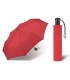 Automatyczna lekka parasolka Happy Rain, czerwona