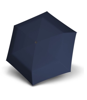  Bardzo lekka wytrzymała płaska parasolka Doppler, GRANATOWA