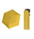  Bardzo lekka wytrzymała płaska parasolka Doppler, ŻÓŁTA