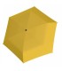  Bardzo lekka wytrzymała płaska parasolka Doppler, ŻÓŁTA