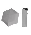 Płaska parasolka DOPPLER CARBONSTEEL SLIM do kieszeni, torebki, szara