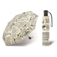 Automatyczna lekka parasolka HAPPY RAIN, MOTYW GAZETY
