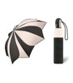 Automatyczna parasolka damska do torebki PIERRE CARDIN KWIAT czarno ecru