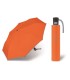Automatyczna parasolka damska BENETTON, pomarańczowo-szara