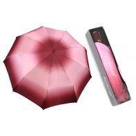Automatyczna SATYNOWA parasolka damska Lantana RÓŻOWA OMBRE