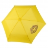 Mocna AUTOMATYCZNA damska parasolka Doppler, żółta w kwieciste usta