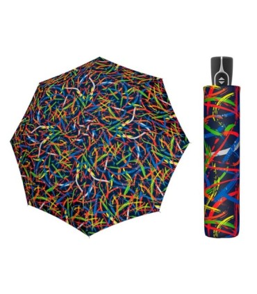 Mocna AUTOMATYCZNA damska parasolka Doppler, niebieska ekspresja