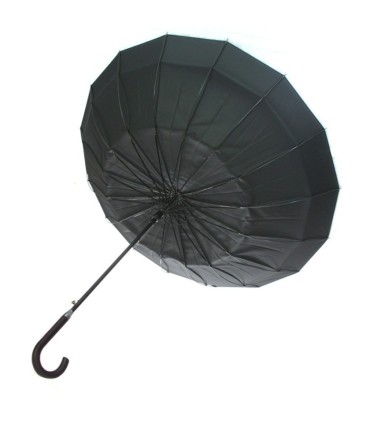 DUŻY, AUTOMATYCZNY PARASOL MĘSKI TIROS Z POKROWCEM, 16 BRYTÓW, XL