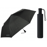 Czarny parasol Pierre Cardin Mini AC BLACK LINE