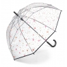 Przezroczysta parasolka Happy Rain, w serduszka