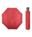 Automatyczna parasolka damska do torebki DOPPLER Fiber Automatic, czerwona