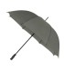 Bardzo duży, wytrzymały, lekki parasol, ciemno szary