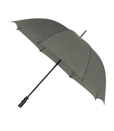 Bardzo duży, wytrzymały, lekki parasol, ciemno szary