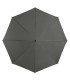 Bardzo duży, wytrzymały, lekki parasol, ciemno szary