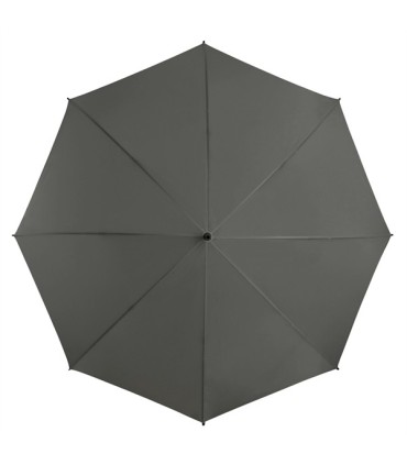 Bardzo duży, wytrzymały, lekki parasol, ciemno szary