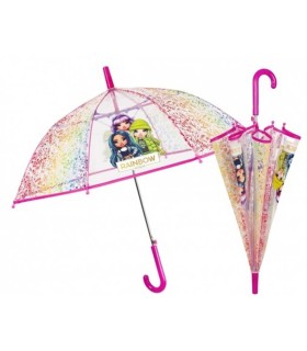 Parasolka dziecięca lekka przezroczysta Perletti  RAINBOW HIGH 