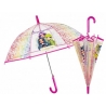 Parasolka dziecięca lekka przezroczysta Perletti RAINBOW HIGH 