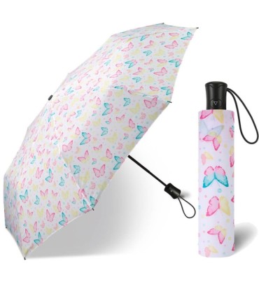 Automatyczna lekka parasolka HAPPY RAIN, motyle