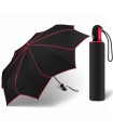 Automatyczna parasolka damska do torebki PIERRE CARDIN KWIAT czarna