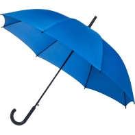 Automatyczna lekka parasolka damska jasno niebieska z czarnym stelażem