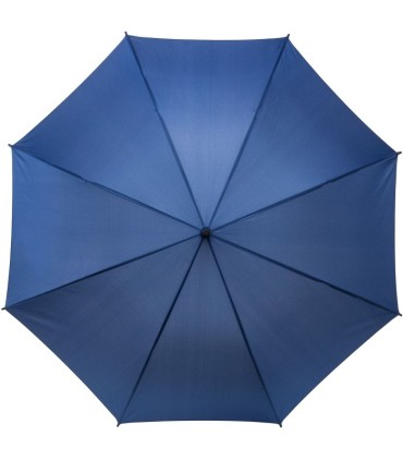 Automatyczna lekka parasolka damska ciemno niebieska z czarnym stelażem
