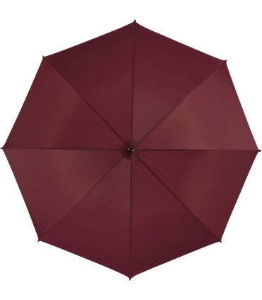 Automatyczna lekka parasolka damska bordowa z czarnym stelażem