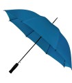 Automatyczny wytrzymały lekki parasol IMPLIVA z czarnym stelażem, niebieski