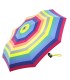 Automatyczna parasolka Benetton w kolorowe pasy