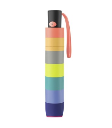 Automatyczna parasolka Benetton w kolorowe pasy