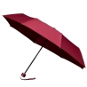 Klasyczna damska składana parasolka w kolorze bordowym