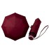 Klasyczna damska składana parasolka w kolorze bordowym