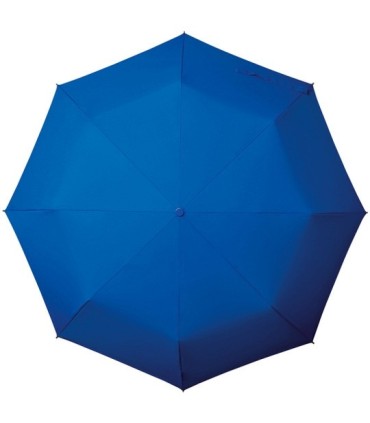 Klasyczna damska wytrzymała parasolka do torebki, niebieska