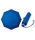 Klasyczna damska składana parasolka w kolorze niebieskim