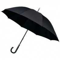 Czarny duży parasol męski - sztormowy