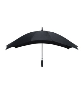 Parasol holenderski prostokątny XXL stelaż włókno mocny IMPLIVA, czarny