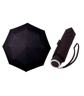 Klasyczna składana parasolka w kolorze czarnym