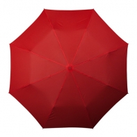 Automatyczna czerwona parasolka składana, otwierana jednym przyciskiem