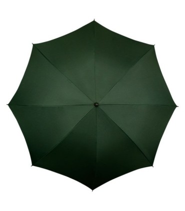 Klasyczna, automatyczna parasolka damska z włóknem, do torebki, zielona