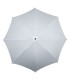 Duża automatyczna damska parasolka w kolorze białym