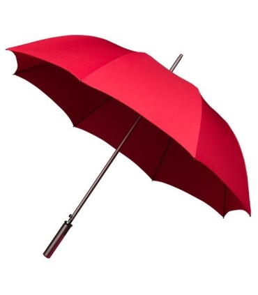 Automatyczny wytrzymały parasol XL średnica 120 cm IMPLIVA, czerwony